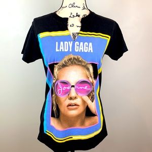 Lady Gaga Official Joanne 2017 Tour Dates Graphic Tee